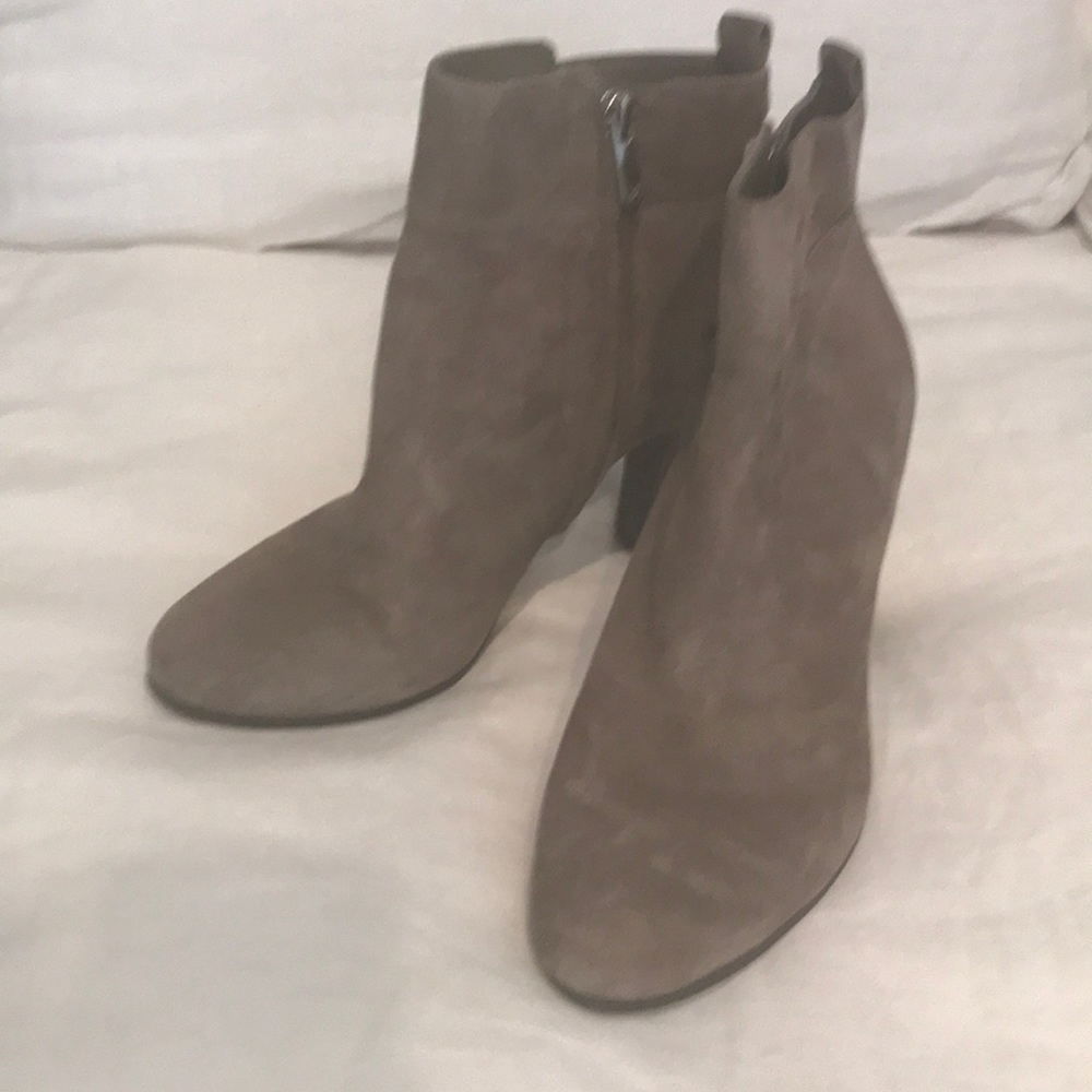 Sam Edelman Taupe Suede Boots